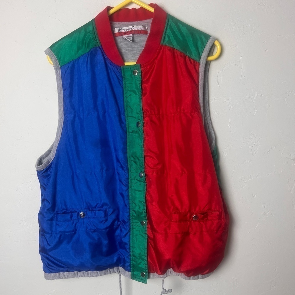 Vintage 90's Colorblock jacket vest